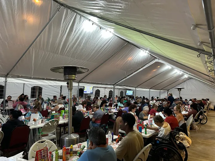 bingo under the tent