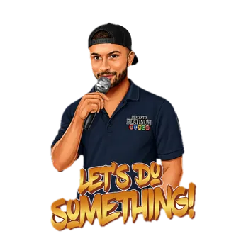 Ragz, the host of Placentia Platinum Bingo — Let's do something!